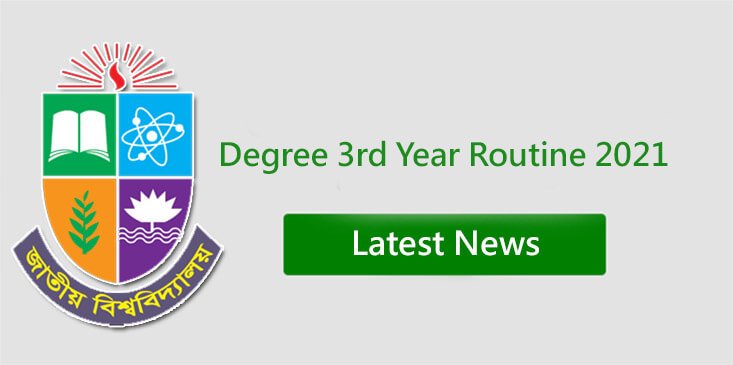 Degree 3rd Year Form Fill Up 2021 Update