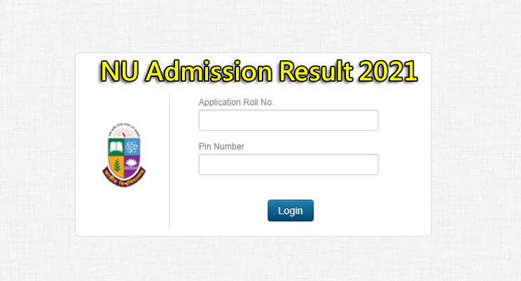 NU Admission Result 2021 Published