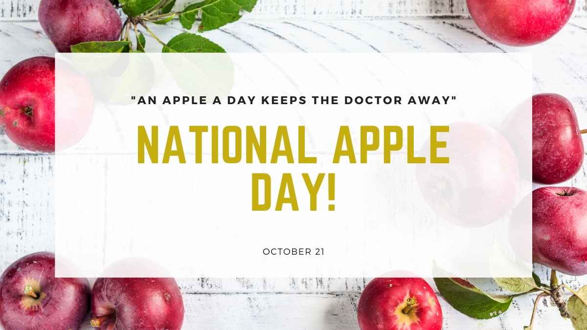 National Apple Day Images