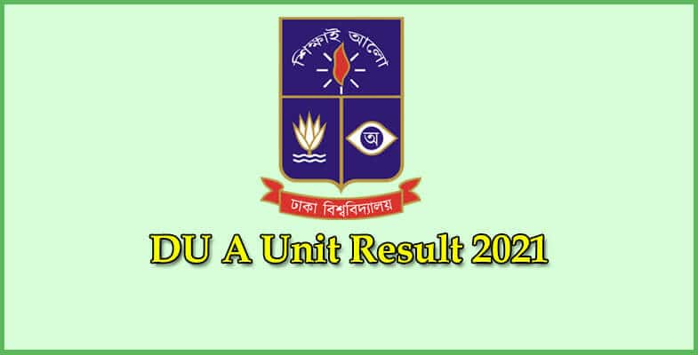 DU A Unit Result 2021