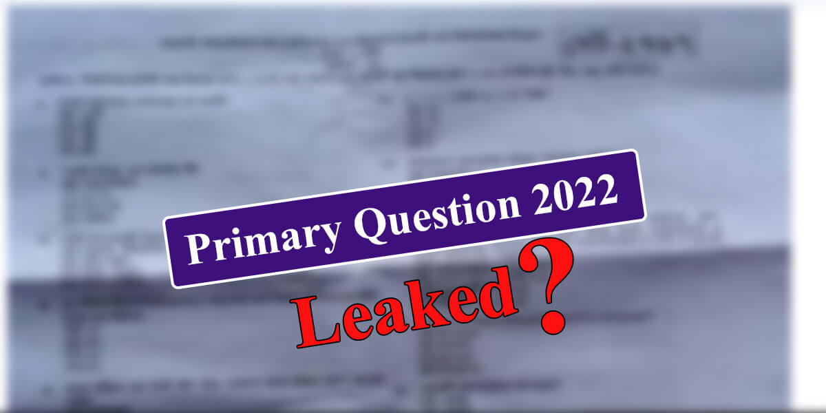 Primary Question 2022