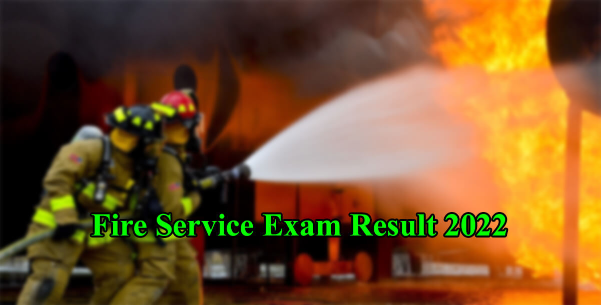 Fire Service Result 2022
