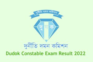 Dudok Constable Exam Result 2022